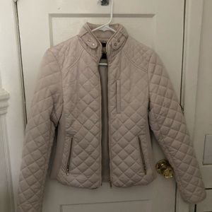 Zara Quilted Bomber Jacket